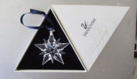 2001 Swarovski Crystal Holiday Christmas Star Snowflake Ornament + Box - £149.25 GBP