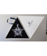 2001 Swarovski Crystal Holiday Christmas Star Snowflake Ornament + Box - £149.50 GBP