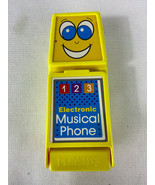 Vintage 1982 Playskool Electronic Musical Phone Flip Phone with Sound - £10.98 GBP