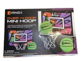 AND1 over the Door Mini Hoop Graffiti Pre-Assembled Portable Basketball Hoop w - £83.32 GBP