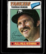 1977 Topps Cloth Stickers #32 Thurman Munson VG-B106R1 - £31.64 GBP