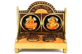 Shri Laxmi Ganesh Yantra Chowki To Get Blessing from God of Wealth &amp; Prosperity - £80.61 GBP