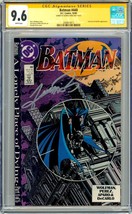 CGC SS 9.6 SIGNED George Perez Art Batman #440 A Lonely Place of Dying Pt. 1 - £155.15 GBP