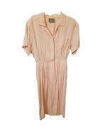 Womens Light Pink Carol Anderson Petites Midi Dress Small? 28&quot; Waist 47&quot;... - $298.91 MXN