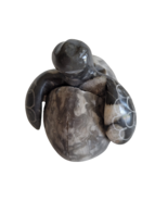 Hand Carved Marble Stone Sea Turtle Hatchling Turtle 3&quot; Unique 1 Random ... - $169.28 MXN