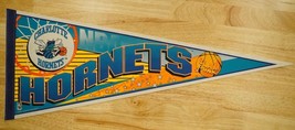 Vintage Wincraft Sports Pennant NBA Basketball Charlotte Hornets 1994-95 - £19.43 GBP