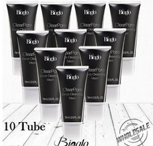 10 x 75ml Bioglo Clear Pore Deep Cleansing Mask Remove Black Whitehead D... - £122.51 GBP