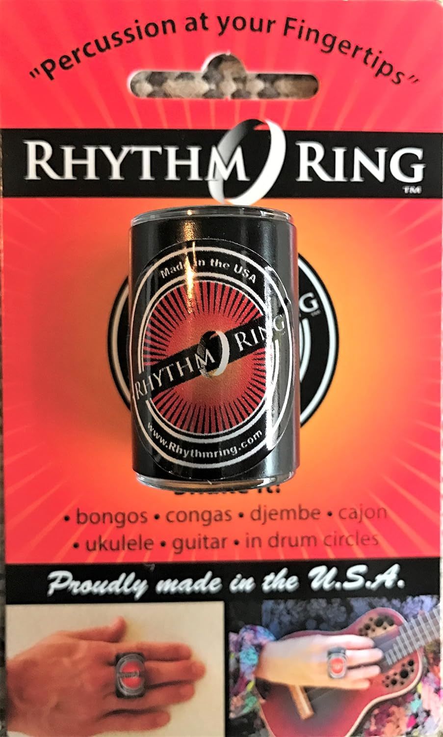 Rhythm Ring Shaker Compact Musical Instruments And Accessories - Percussion - $41.99