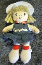 2002 Campbell&#39;s Soup Chef Kids Doll Collectible Plush 5&quot; -Read Description - £5.32 GBP