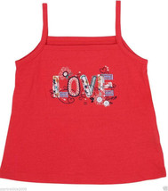 Levi&#39;s Baby Girls Knit Top &quot;LOVE&quot;, Red Color, Size.12 Months.100% Authentic - £7.17 GBP