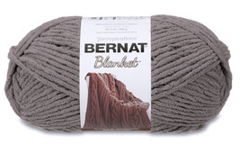 Bernat Blanket Big Ball Yarn, Dark Grey, 10.5 Oz. 220 Yards - £13.32 GBP