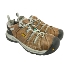 KEEN Women&#39;s Flint II Steel Toe Casual Work Shoes Cascade/Brown Size 8M - $37.99