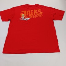 Jacks Surfboards Men's Red Cotton Short Sleeve Graphic T Shirt Size Large  image 13