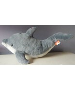 Bottlenose Dolphin Plush Wild Republic Blowhole K&amp;M Stuffed Animal 2016 - £11.26 GBP