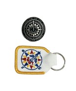 Vtg BSA Boy Scouts 1997 National Scout Jamboree Lot Neckerchief Slide Ke... - $12.93 CAD