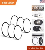 Ultra-Thin 12&quot; LED Flush Mount Lights - 6 Pack with Selectable Color Temp - $100.49