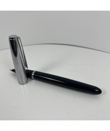 Vintage Parker 21 Black Cracked Barrel - $361.91 MXN