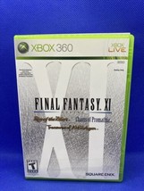 Final Fantasy XI Online (Microsoft Xbox 360) CIB Complete w/ Slip Cover - Tested - £9.47 GBP