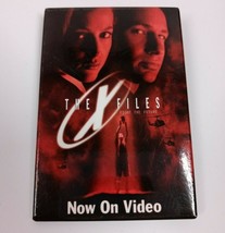 Vintage The X-Files Fight The Future Promotional Movie Pin Limited Edition - $8.75 CAD