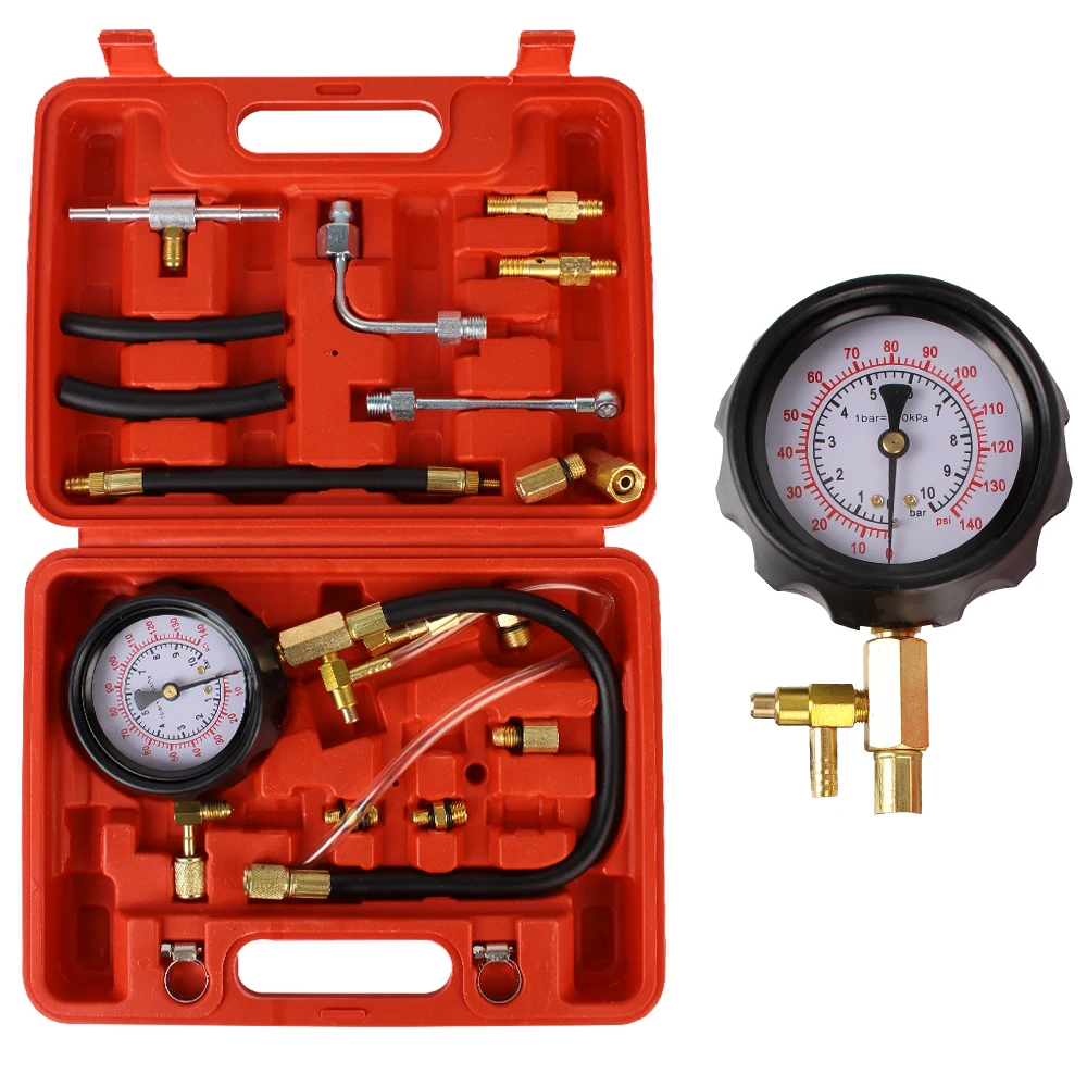 Auto Diagnostics Tools 0~140psi 0~10bar For Fuel Injection Pump Tester Quick Cou - $143.56