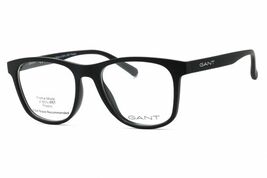 GANT GA3302 002 Matte Black 53mm Eyeglasses New Authentic - $35.70