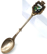 800 Silver Souvenir Spoon Wurselen Germany Marked 800 RUE - $19.99