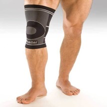 Mueller 4Way Stretch Knee Support Full-heel Knitting Controls &amp; Eliminat... - $17.59