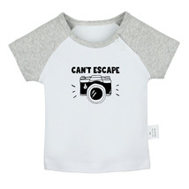 Can&#39;t Escape Funny T shirts Newborn Baby T-shirts Infant Graphic Tees Kids Tops - £8.37 GBP+