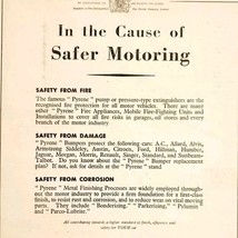 1957 Pyrene Car Fire Extinguisher Import Advertisement Autocar Automobil... - $556.04 MXN
