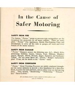 1957 Pyrene Car Fire Extinguisher Import Advertisement Autocar Automobil... - $556.04 MXN
