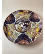Large 12” Imari Ware Japan Cabinet Charger Plate Colorful Birds Flowers ... - €40,59 EUR