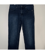 JACKSON Men&#39;s Deep Blue Straight Jeans - $432.94 MXN