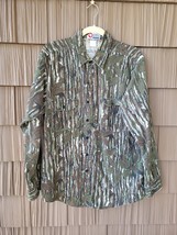 Vintage Sports Afield Camo Flannel Shirt Mens Size XL Real Tree Button F... - €20,26 EUR