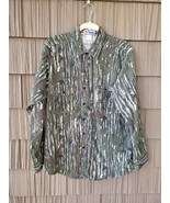 Vintage Sports Afield Camo Flannel Shirt Mens Size XL Real Tree Button F... - $32.51 CAD