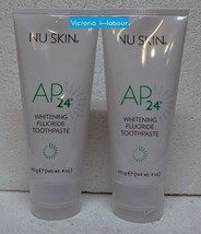 Two pack: Nu Skin Nuskin Ap 24 Whitening Fluoride Toothpaste 110g 4oz x2 - £25.18 GBP