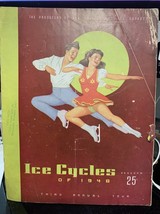 ICE CYCLES OF 1948 PROGRAM BOOKLET BY ICE FOLLIES &amp; ICE CAPADES 1948 - $7.80