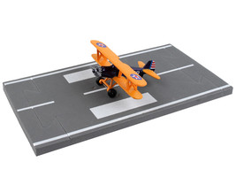 Boeing-Stearman Model 75 PT-17 Kaydet Aircraft Blue and Orange &quot;High Flyer-Un... - £16.04 GBP