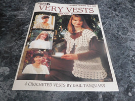 Very Vests Book one 1 by Gail Tanquary Leaflet 2499 - $3.99