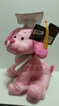 PINK Graduation Autograph Stuffed Dog - Congrats Grad ! 10.5&#39;&#39; Plush Teddy - £12.01 GBP