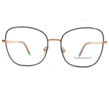 Tiffany &amp; Co. Eyeglasses Frames TF1146 6162 Black Rubedo Rose Gold 52-16... - $128.69