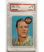 1969 Topps Bobby Klaus #387 PSA 8 NM-MT Padres - $17.77