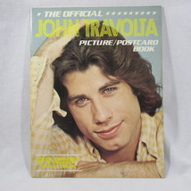 The Official John Travolta Picture Postcard Book 1978 20 Color Franklin Square - £26.10 GBP