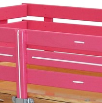 Huge Wagon w/ Brake Valley Road Amish Steel Frame Poly Plastic Bed Four Colors - £595.49 GBP