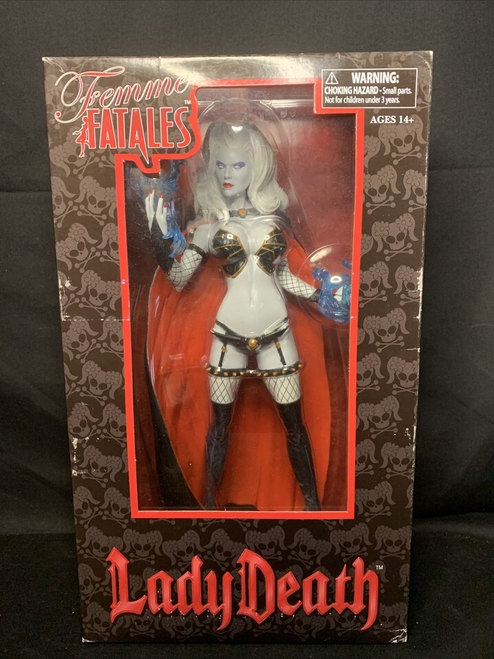 Diamond Select Toys LADY DEATH figure statue FEMME FATALES Coffin Comics... - $84.14