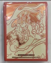 Pokemon S-Chinese Sword &amp; Shield Charizard Theme Card Sleeve Sealed New 64 Piece - £12.27 GBP