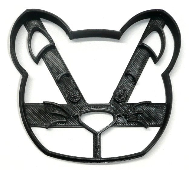 Primary image for Detailed Binx Black Cat Face Hocus Pocus Halloween Cookie Cutter USA PR3888