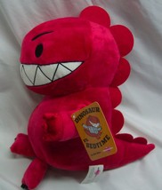 Kohl&#39;s Bob Shea Red Dinosaur Vs. Bedtime 10&quot; Plush Stuffed Animal Toy New - £13.06 GBP