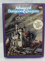 **EMPTY BOX ONLY** Advanced Dungeon And Dragons Castles 2nd Edition TSR 1990 - £32.17 GBP