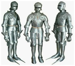 Medieval Knight Suit of Armor, Larp Combat Full Body Armour, Knight Armor M25 - £1,078.52 GBP