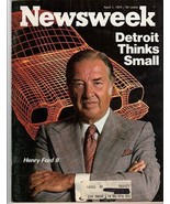 Newsweek 1974 April 1             DETROIT THINKS SMALL - €13,96 EUR